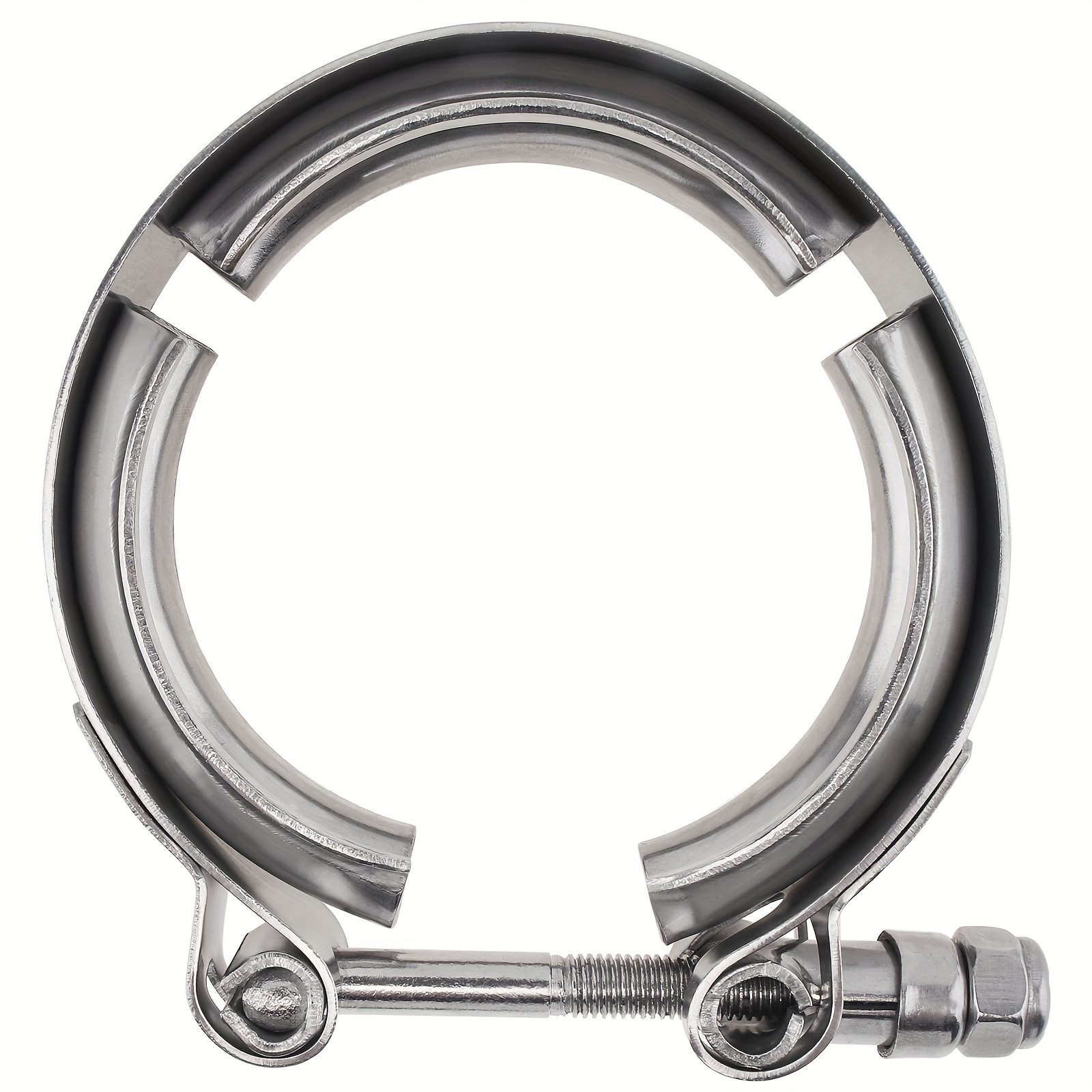 ユニバーサルステンレススチール 2.25インチ 3ボルトから3インチ Vバンドターボダウンパイプアダプターキット Universa 並行輸入品 : ユニバーサル ステンレス スチール 304 2.0\" 2.25インチ