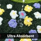 runner rug bath mat non slip ultra soft absorbent aesthetic decor shaggy tufted flower extra long bath rugs for bathroom floor shower washable dry and home decor 24 x 47inch