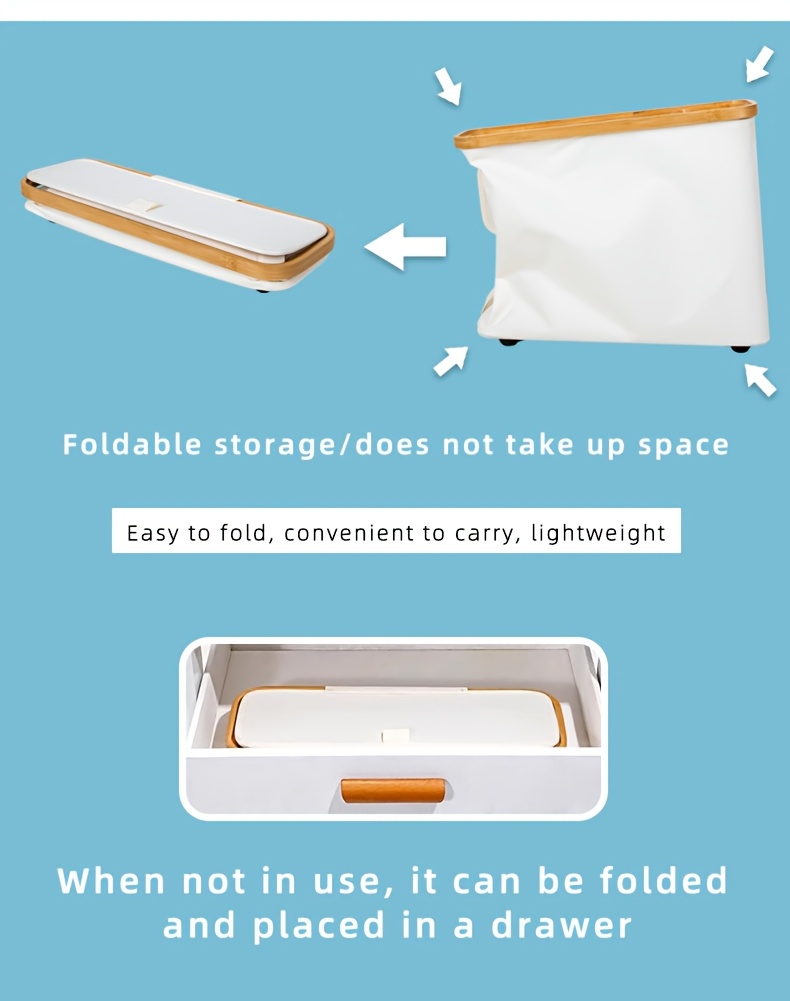 Versatile Bamboo Laundry Basket with Lid - Holds 12 Rolls, Breathable & Storage Solution for Bedroom, Bathroom & Living Room, Laundry Room Accessories, Laundry Room Accessories, Toilet Paper Storage Containers