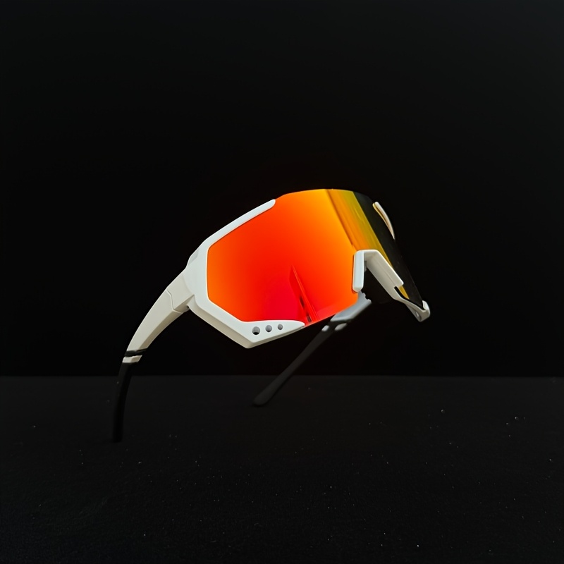   sports glasses futuristic   lightweight   athletic glasses   full of sense wide field of view sports anti slip mountaineering mountain bike skateboarding golf fishing beach cycling running marathon
