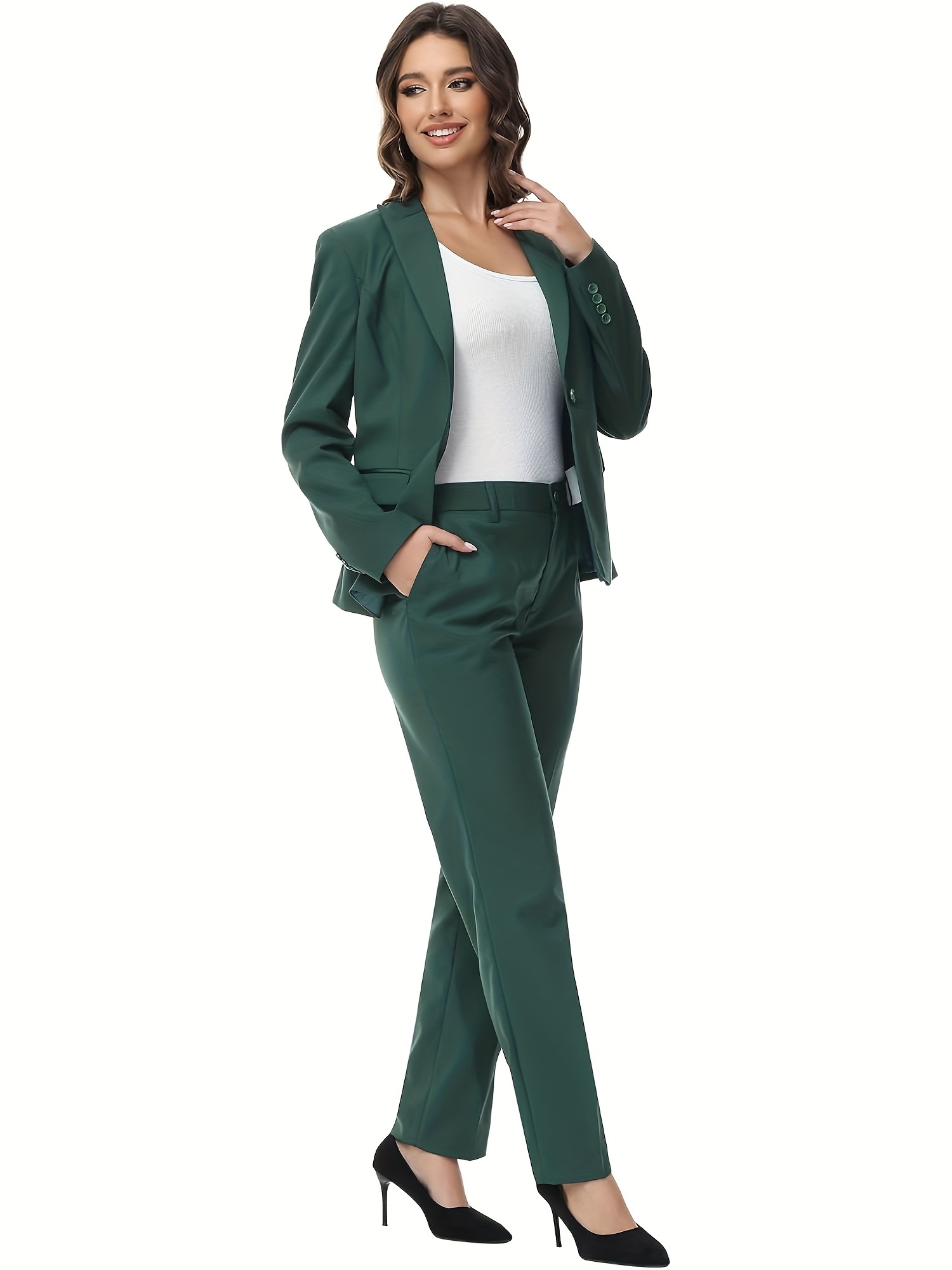 Blazer Women's Suits For Job Interviews Plus Size Womens Suit