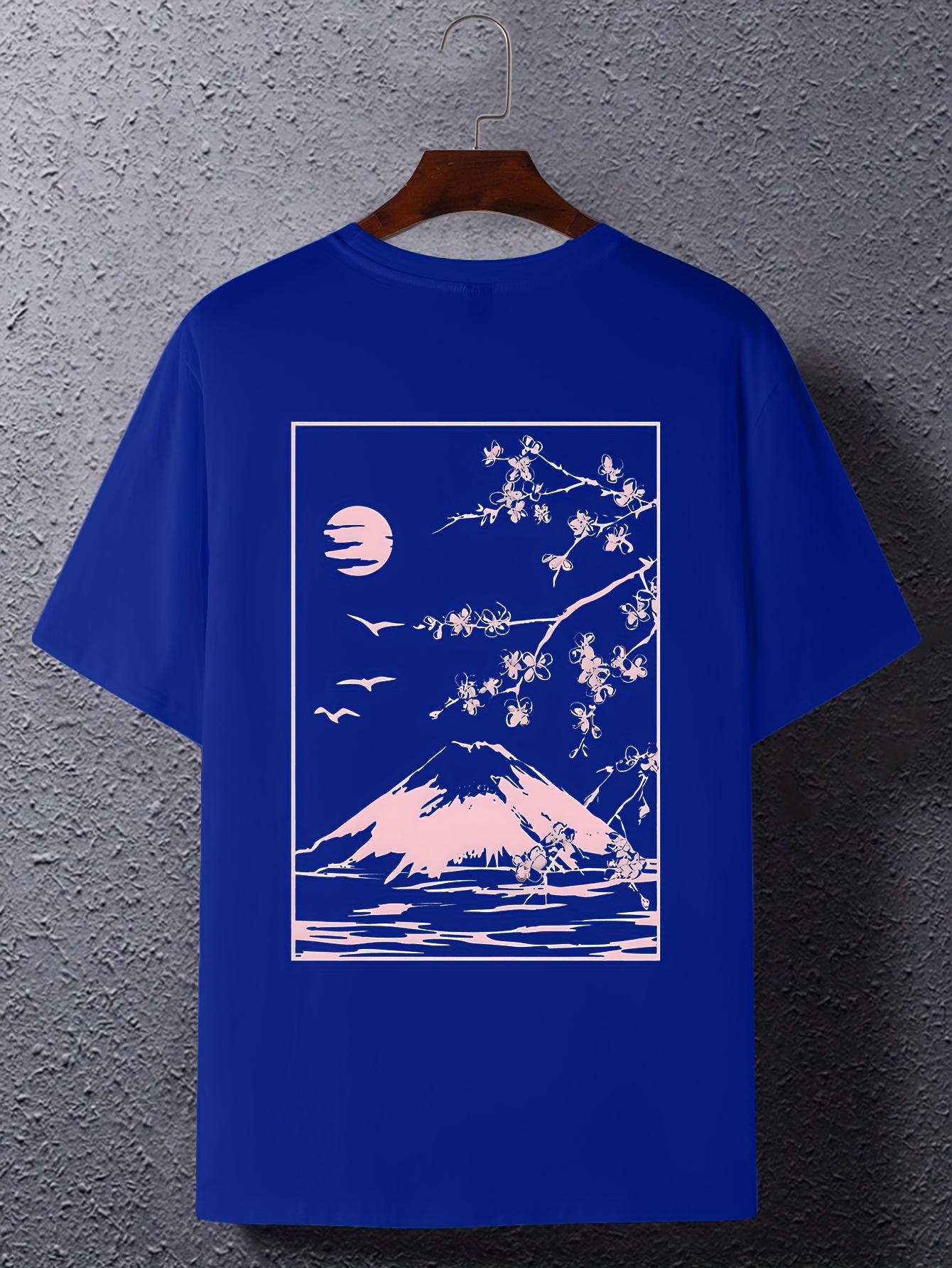 japanese print fashionable trendy mens t shirt - Temu