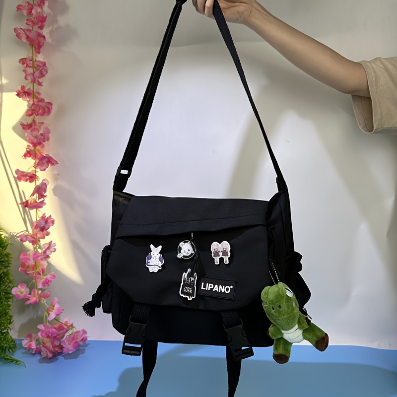 韓国発【 HY-PHEN 】VERTICAL FLAP MESSENGER BAG (Kk) unisex 41RVfmV-jbL._UY900_.jpg