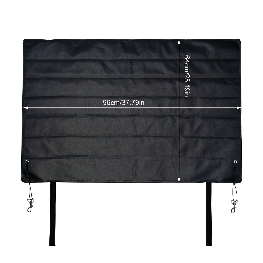 E-shop Auto Stoßstangen Schutzmatte Universal Heckklappe Schutzmatte Faltbare Auto Heckklappe Stoßstangenpolster Haustiermatte Material 600D EPE