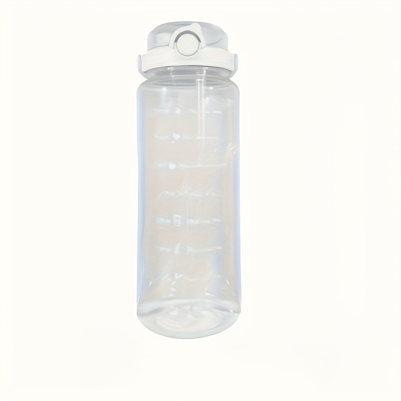 Image of 1pc Sports Water Bottle: Large Capacity, Portable, High Temperature Resistant, With Scale And Handle - Perfect For Men And Women's Outdoor Activities!