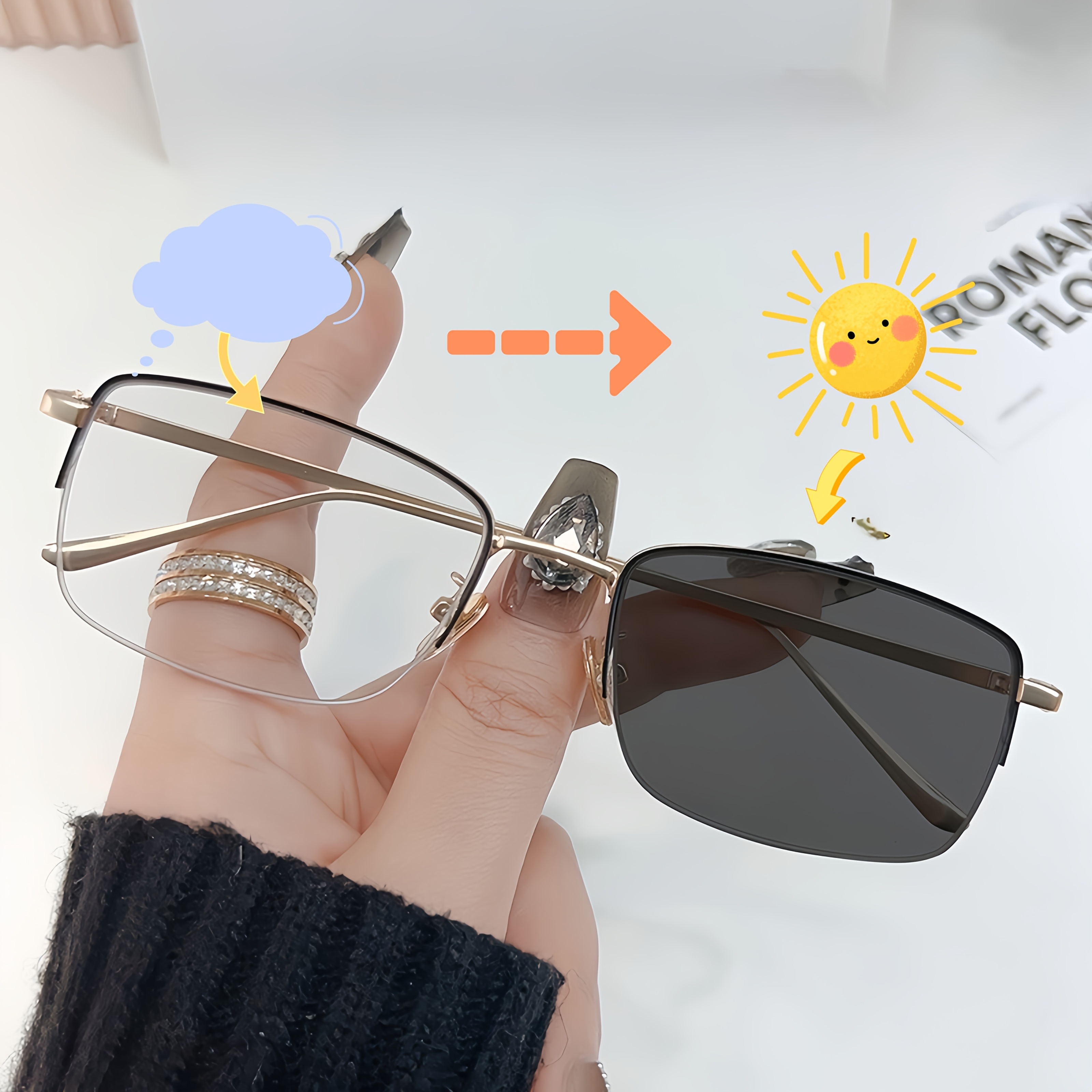 1 Pair Polygonal Minimalist Metal Frame Sunglasses, a pair metal vintage polygonal frame european - Temu Bahrain main image 2