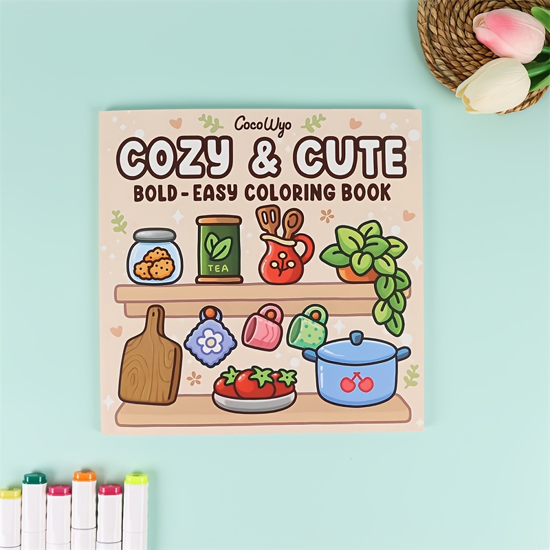 

1pc Cozy & Cute - Book For Teens & Adults - Sketchbook With Paper, Creative Space, Ideal For Holidays & Birthdays