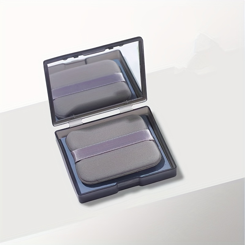 

2024 Ultimate Oil-control Blotting Sheets With Bamboo Charcoal Powder & Mirror - Makeup Touch-up Kit For All Skin Types