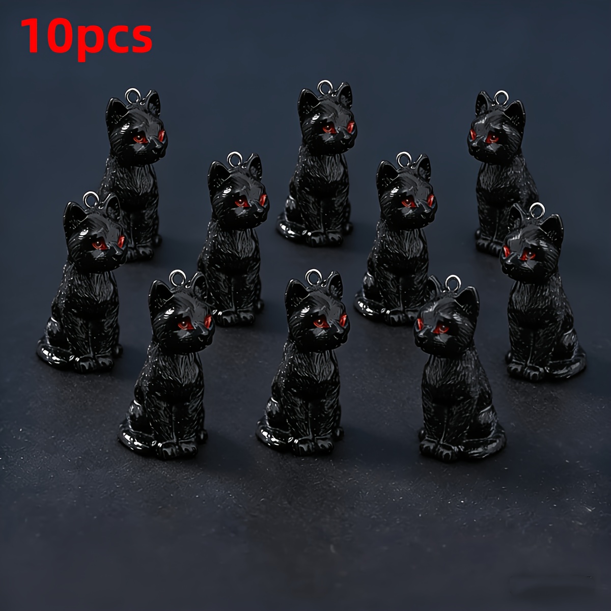TEMU 10pcs Breloques Réincarné 3D Stéréoscopique Pendentif Adapté à la Bijouterie Artisanale Boucles d'Oreilles Chaîne Décor Créatif Cadeau Boucles
