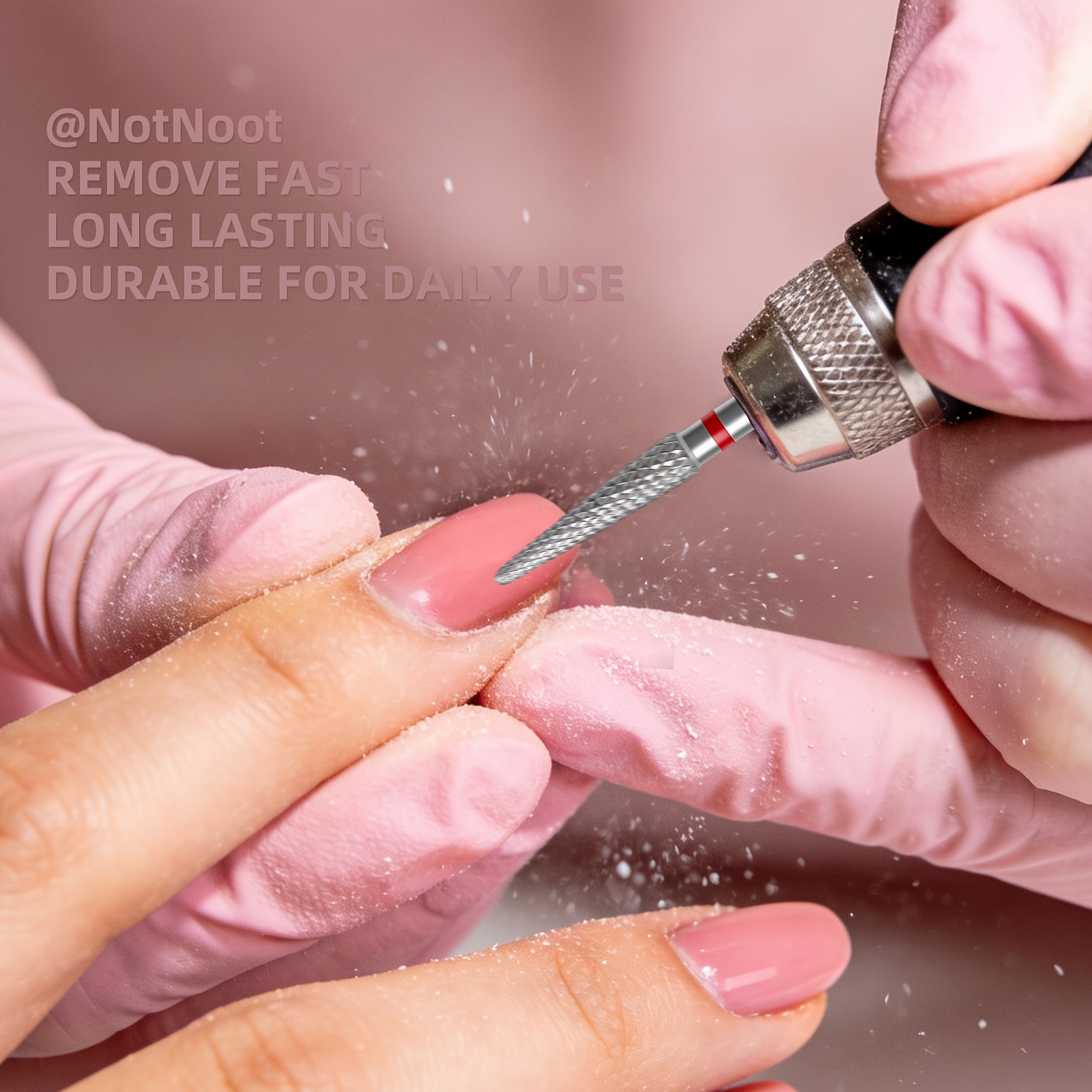 Multifunction Carbide Nail Drill Bit for Gel Removal