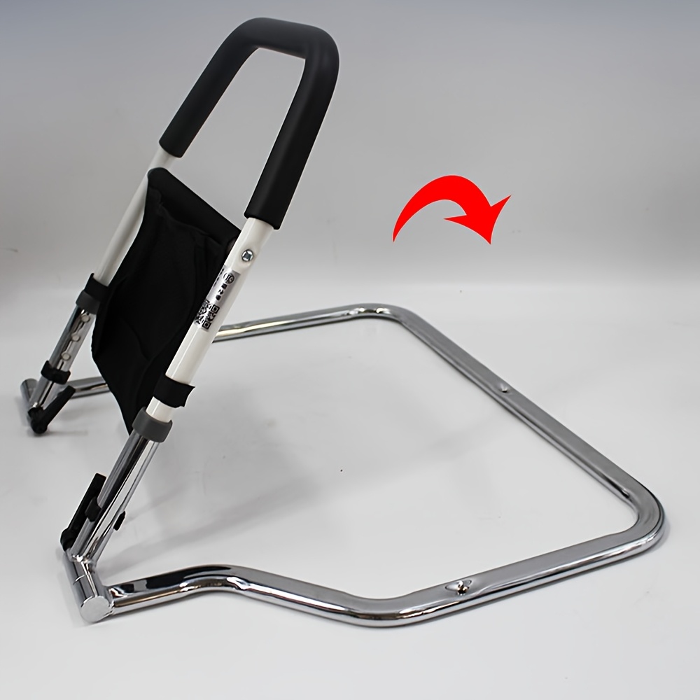 Elderly Bed Rail Assist Handle For Safe Standing Up, Universal Bed To Prevent Falling While Lying Down (68*57*4cm)
