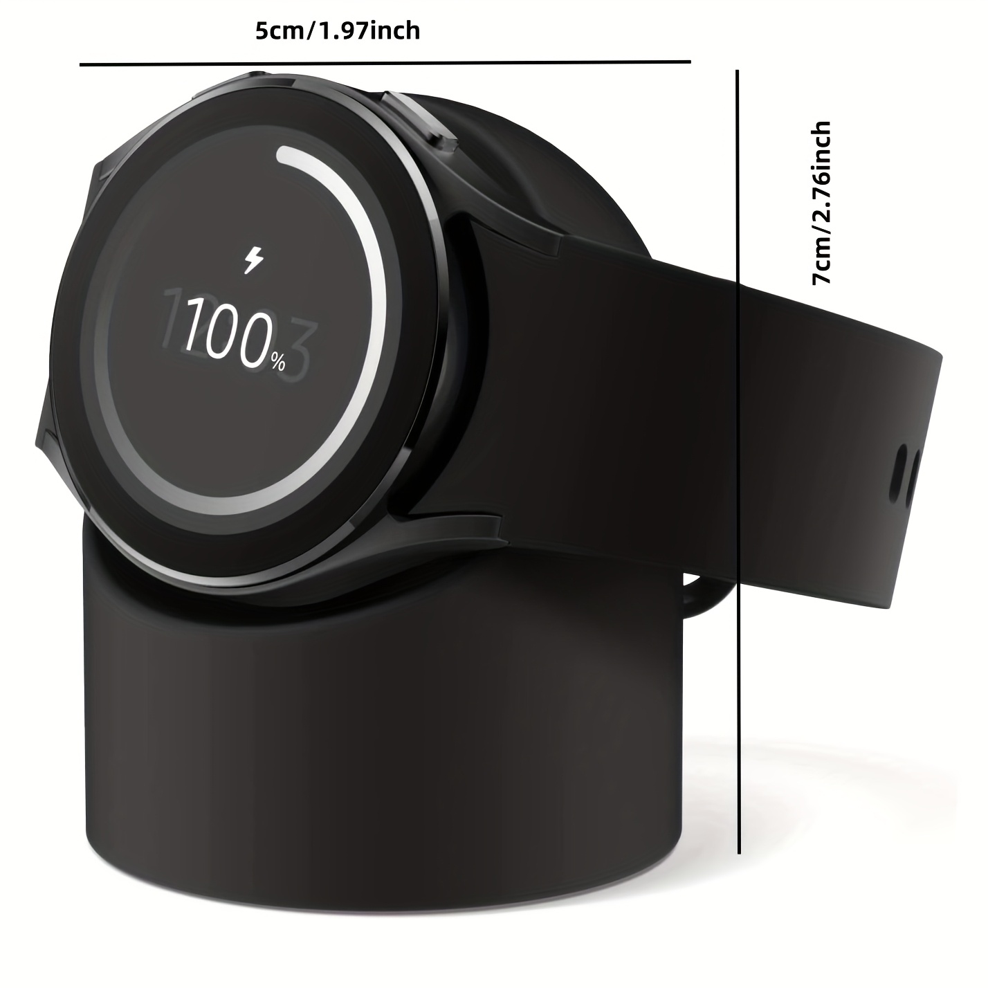 Compatible With /6/7/8 Pro/ultra, Silicone Stand For 40/44/45mm Models. Charging Cable And Watch Not Included
