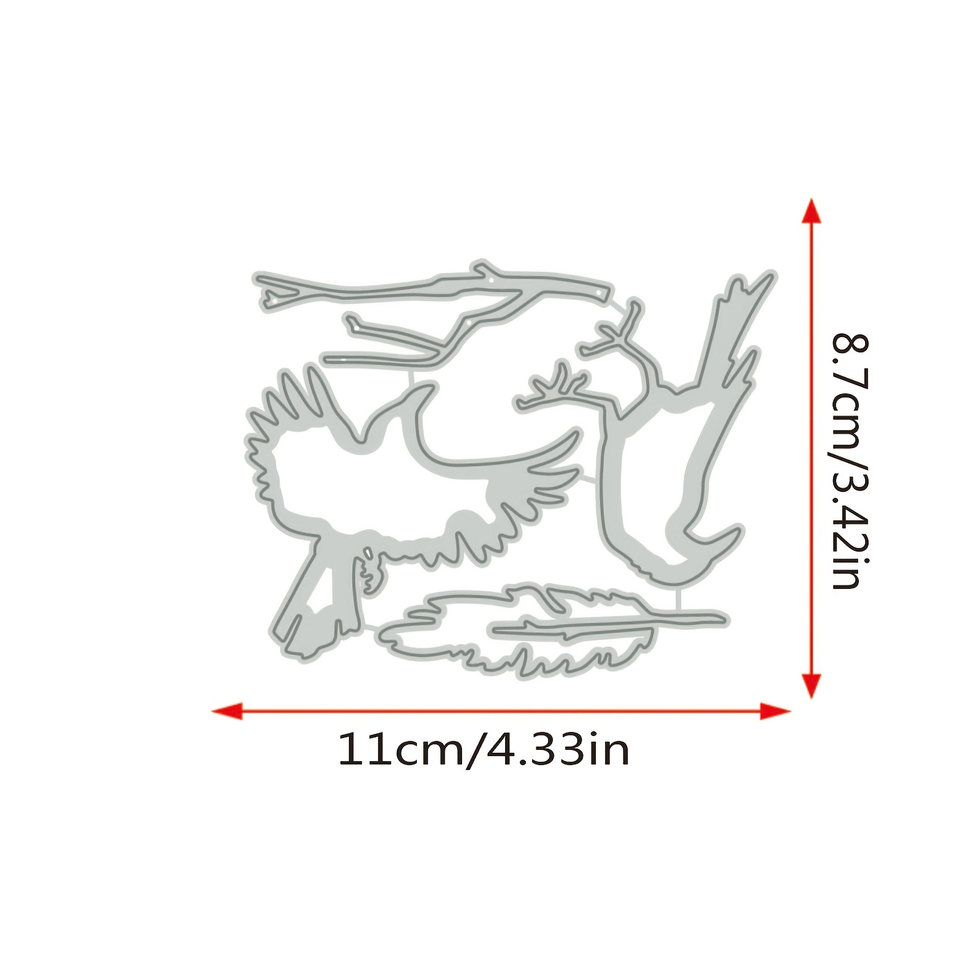 1pc Metal Cutting Dies Diy Paper Craft Knife Mould Blade Punch Stencils Dies