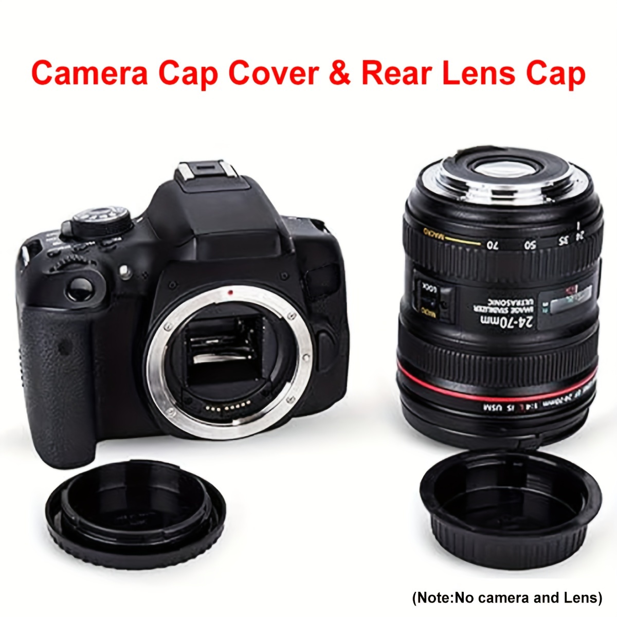 

Camera Front Cover + Lens Rear Cover, Slr Micro Single Cover For , , , Fuji