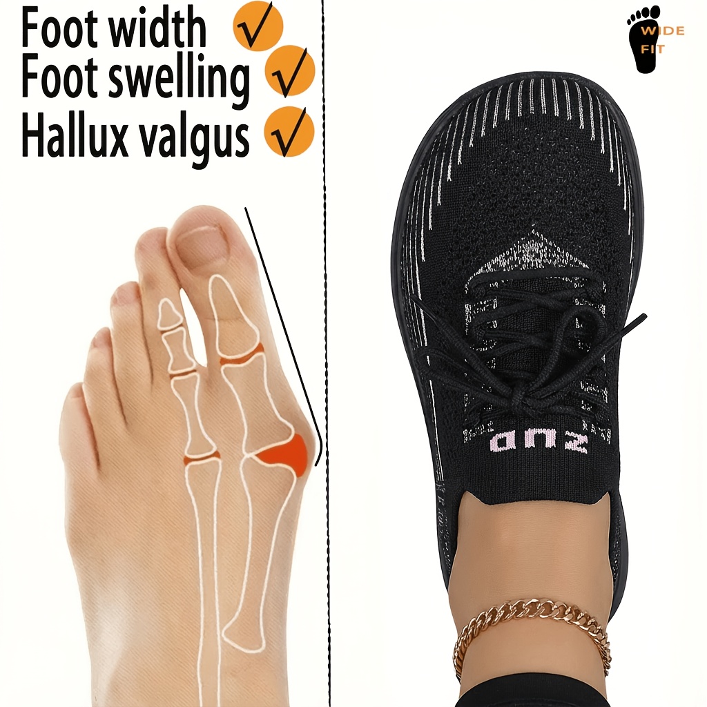 Women's Plus Size Wide Width Sneakers for Running & Walking