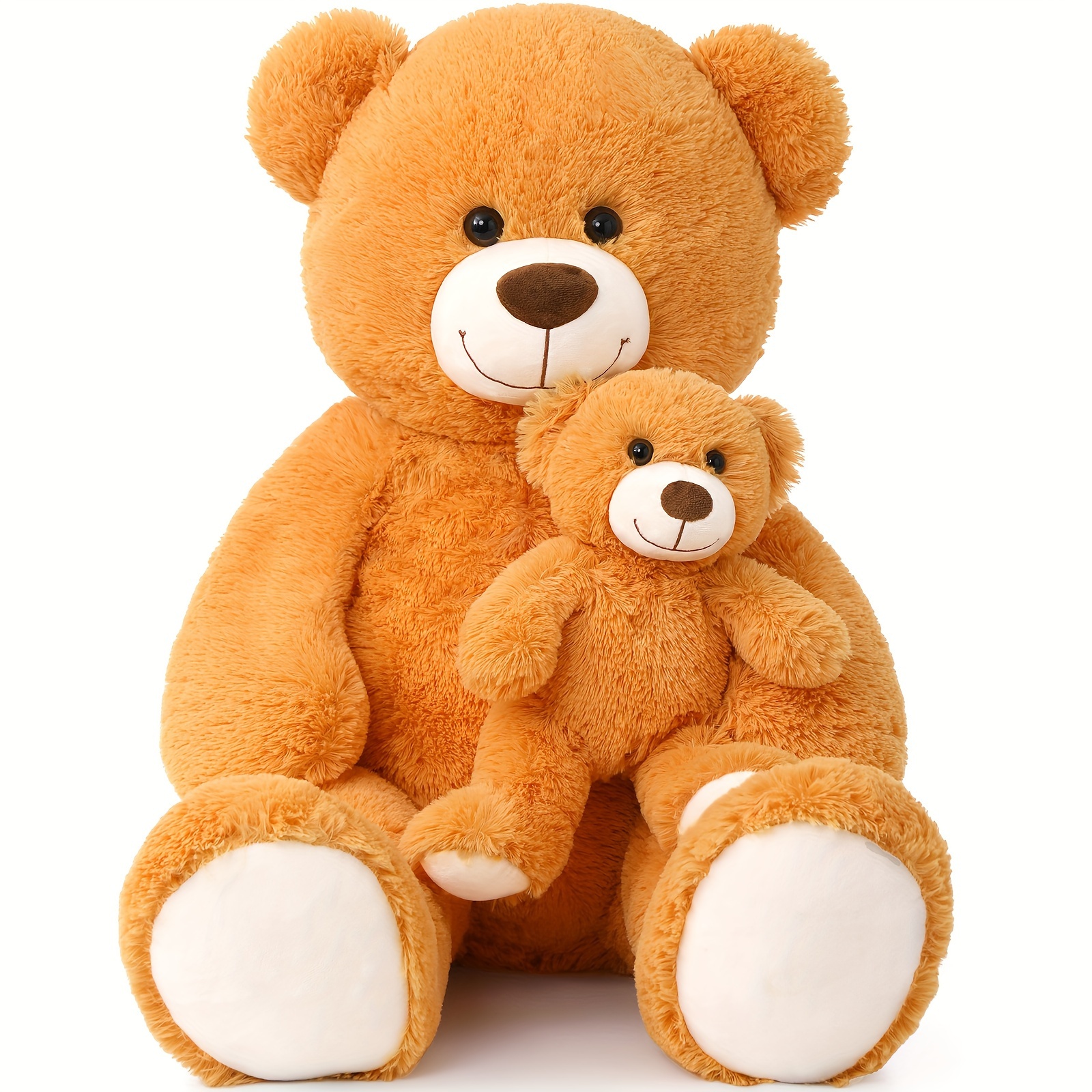 

Giant Teddy Bear Stuffed Animal, Large Teddy Bear Mommy With Baby, Big Teddy Bear Stuffed Bear For Kids, Girlfriend On Mother's Day, Valentine, Christmas