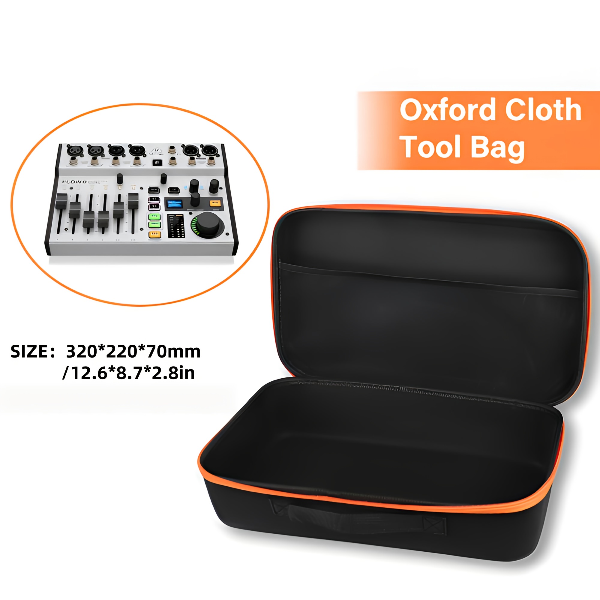 A Durable Travel Case Designed For The For And 802 Premium 8-input Digital Mixer