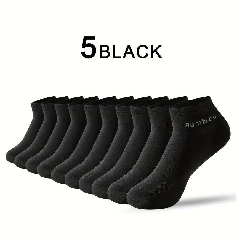 5 pairs mens bamboo fiber dress socks breathable moisture - Temu Mauritius 5 pairs mens bamboo fiber dress socks breathable moisture - Temu Mauritius
