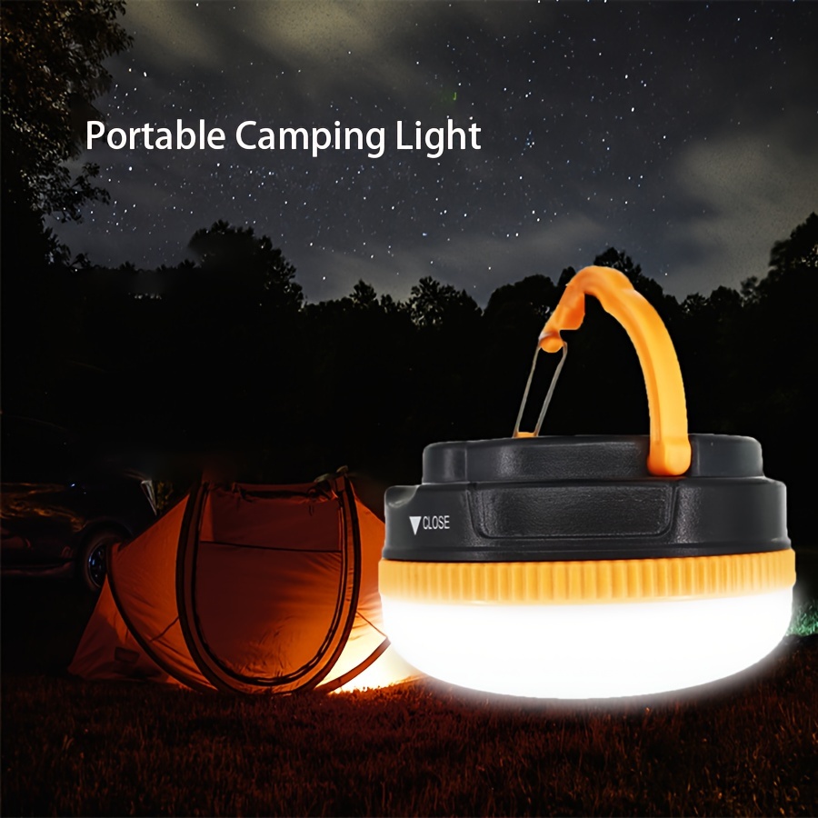 Versatile Camping Light with RGB String Light