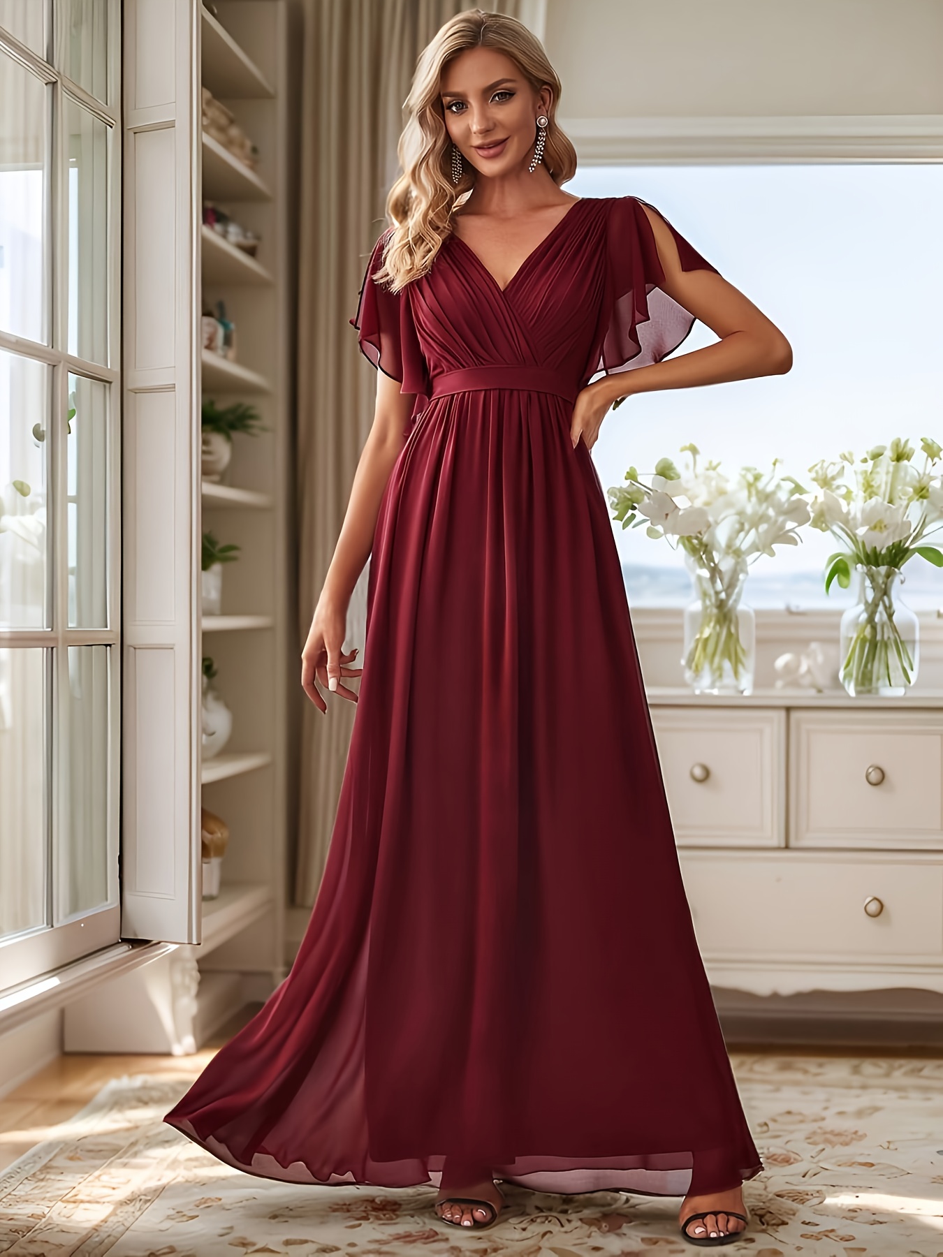 burgundy dress malaysia ALARA KURUNG (BURGUNDY)  Hijabistahub