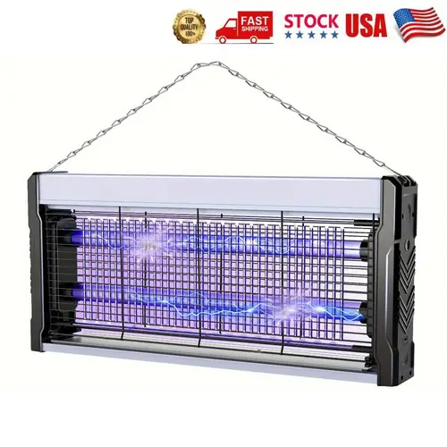 wall mounted electric insect killer indoor and outdoor mosquito killer electric fly killer with detachable tray usb plug in fly killer suitable for indoor and outdoor environments