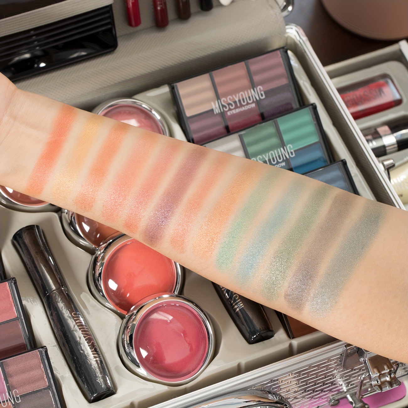 Professional Multi-Functional Makeup Gift Box Set