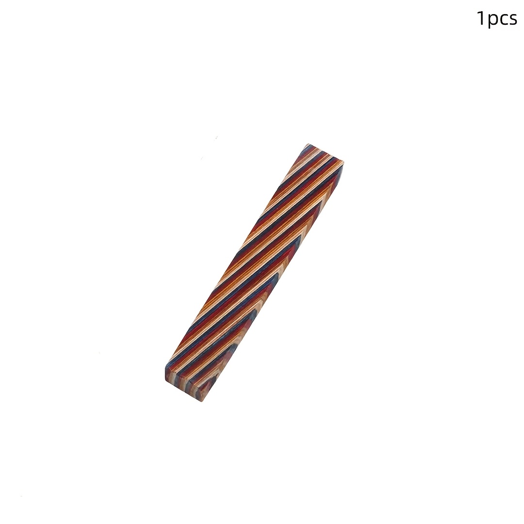 Image of A Single Piece Of High-quality Exotic Timber, Perfect For Pens, Wood Sculptures, And Crafts – Featuring A Smooth End, An For Pen Crafting, Making Beads