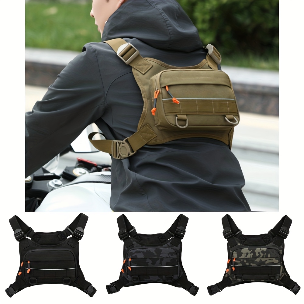 Herren Brusttasche Motorrad, Fahrradtasche 1 Stck 999 Festival * fr  Outdoor * Fitness Brusttasche Angel Fliegenfischen C Fisch Tasche  Wilderness Abenteuer P Camping Persnliche Habe ...