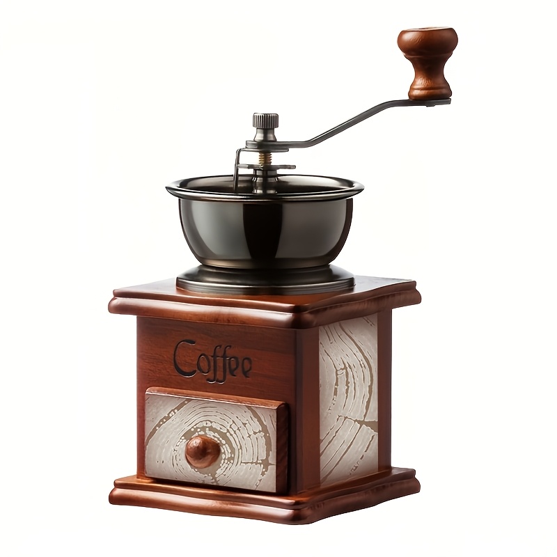 TEMU Coffee Grinder And Coffee Machine Coffee Grinder Espresso Coffee Coffee Grinder Grinder Coffee Accessories Nut Grinder Nostalgic Design