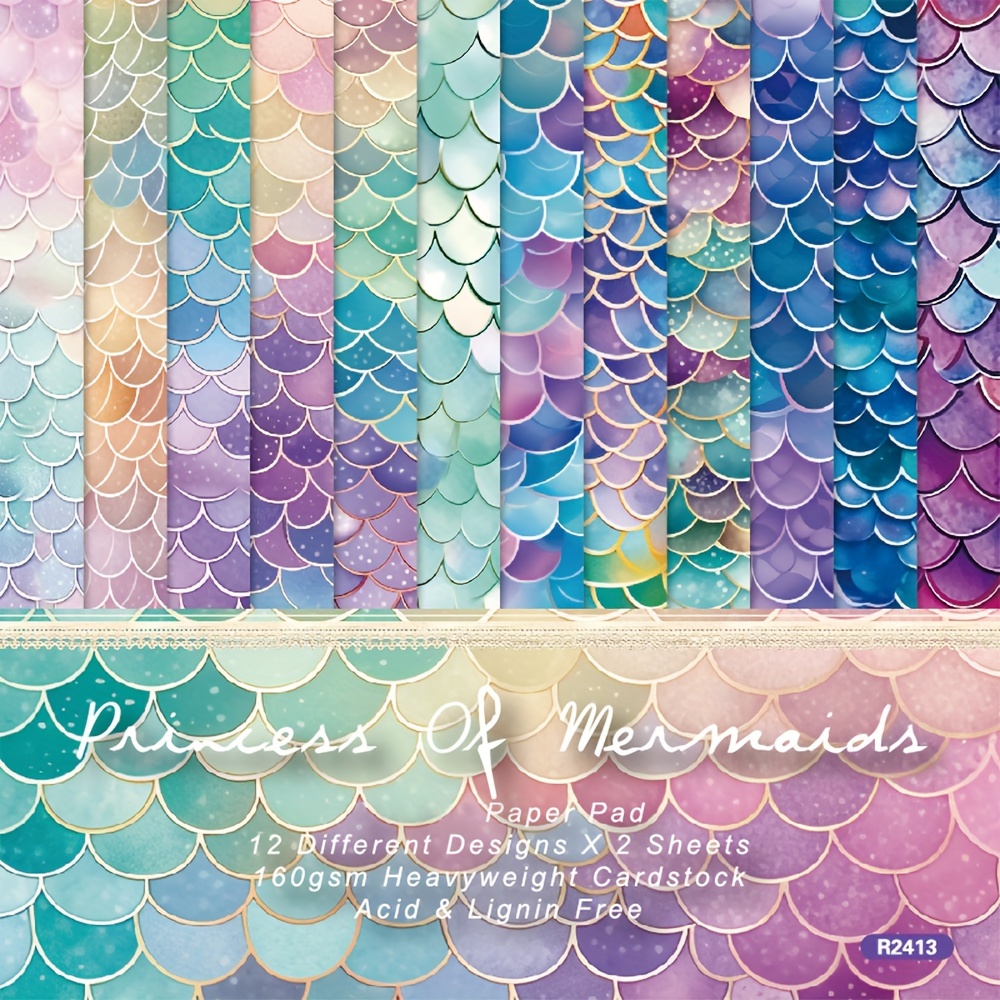 

Alinacraft 24-sheet Pad, 6"x6" - & Scrapbooking For Diy Greeting Cards And