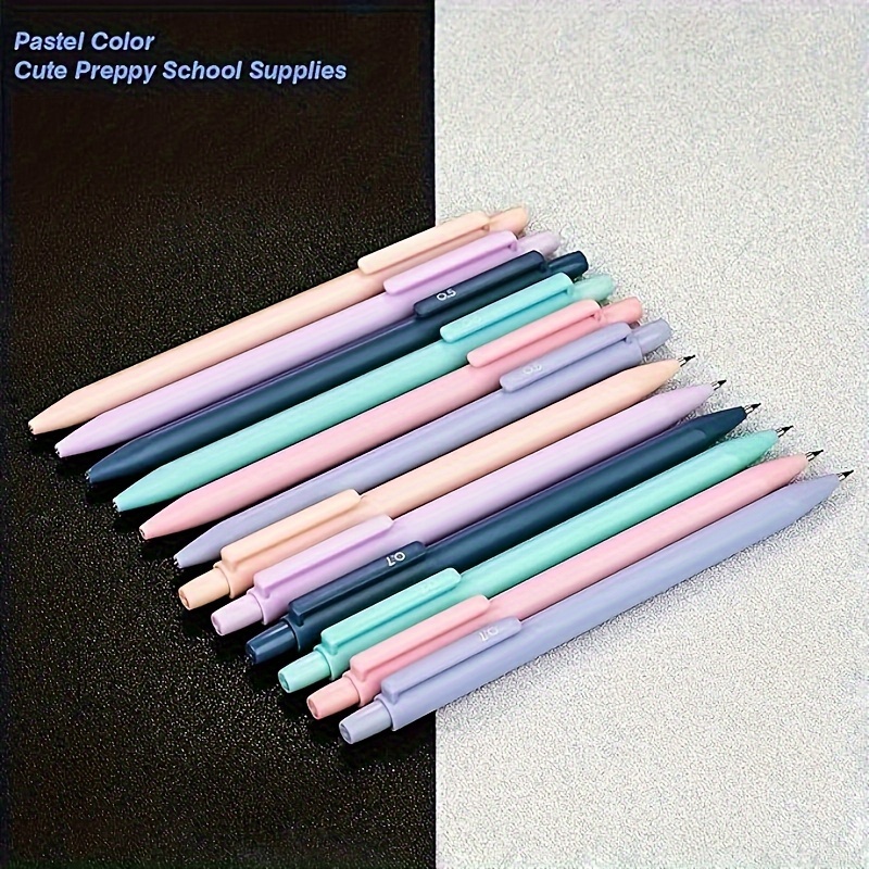 

10-pack Cute Mechanical Pencils Set, 0.7mm Hb Lead Refill, Office Supplies For Teens & Adults Cute Office Supplies Pencil Holder For Desk