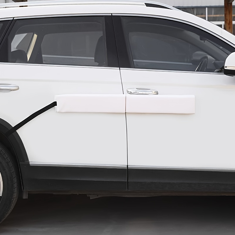 Magnetischer Türschutz Auto - Anti-Kratzschutz 98cm Schwarz/Weiß
