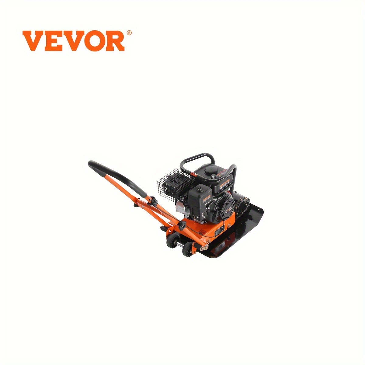 

Vevor Vibratory Compaction Tamper, 6.5 , 196cc Gas Engine, 4, 200 Lbs Force, 5, 600 Vpm Plate With 22.1 X 15.9in Plate For Walkways, Asphalts, Paver Landscaping, Carb & Epa