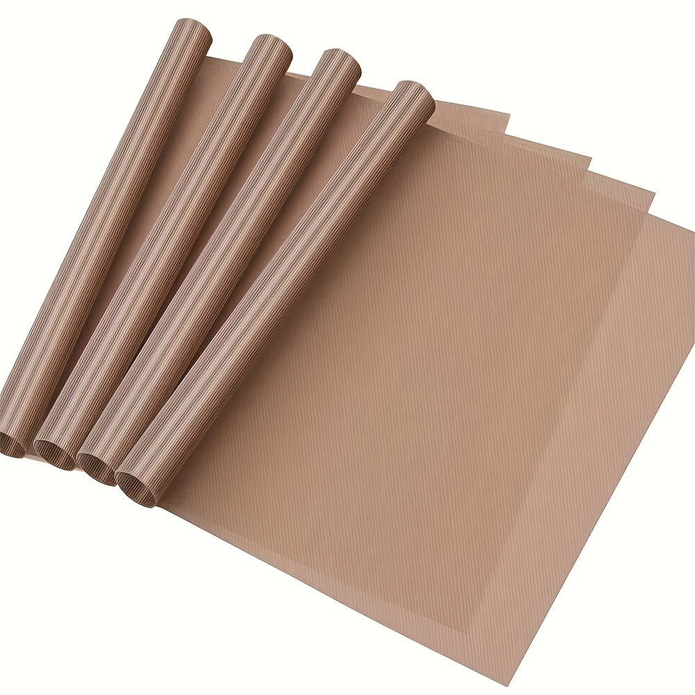 E-shop 4 Stück Wiederverwendbare -Haft Sublimations-Transferpapier, Größe: 12 × 16 Zoll (30x40 cm) | Hochtemperatur-PTFE Teflonfolien, Geeignet für