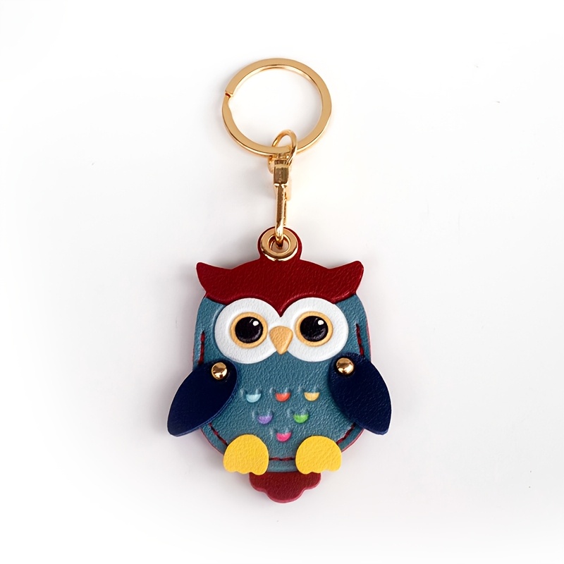 2d Suitable For Airtag Keychain, Cute Hidden Airtag Charm, Pu Leather Protective Case With Key Ring, Suitable For…: retailer-supplied image