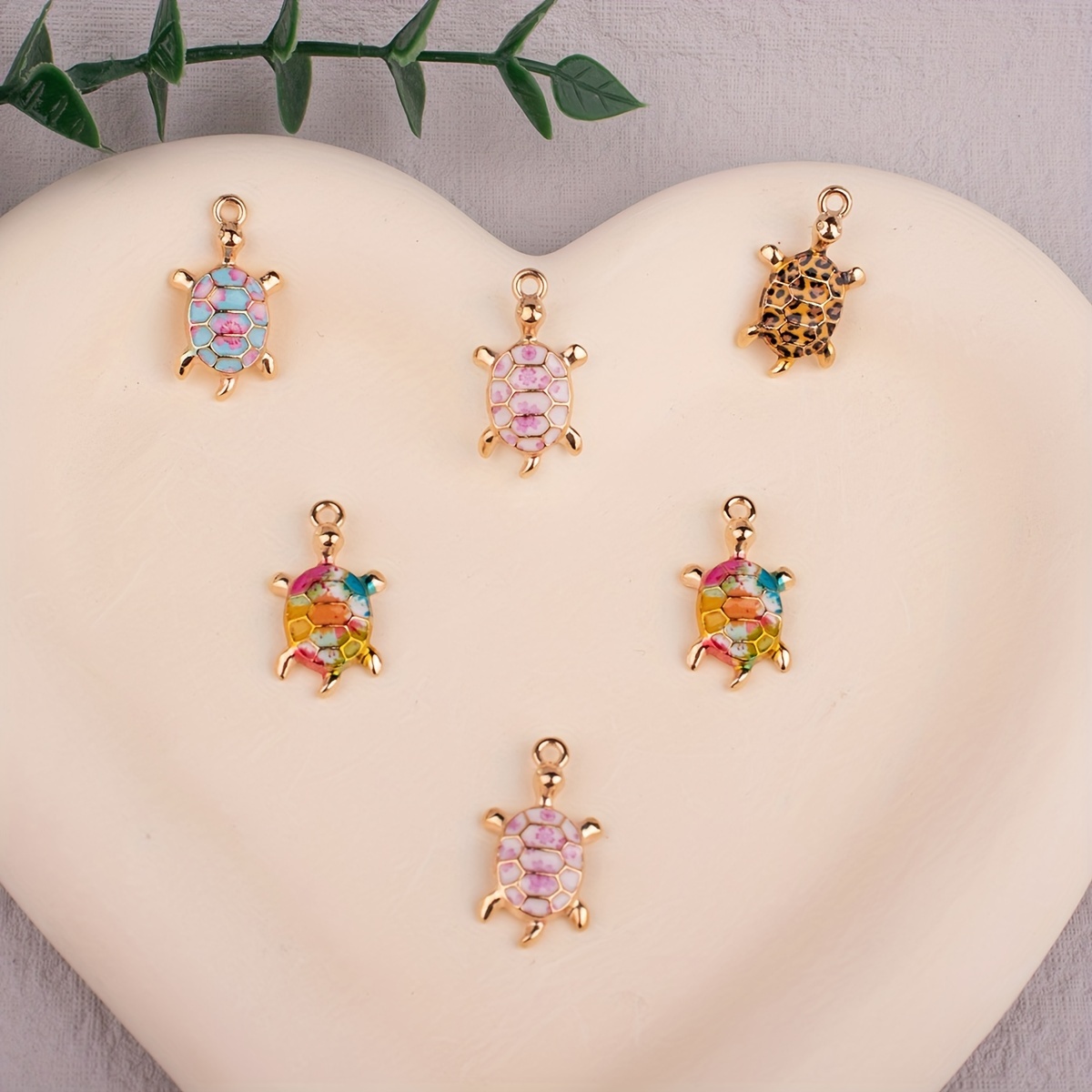 Colorful Printed Sea Turtle Pendants Perfect Necklace - Temu