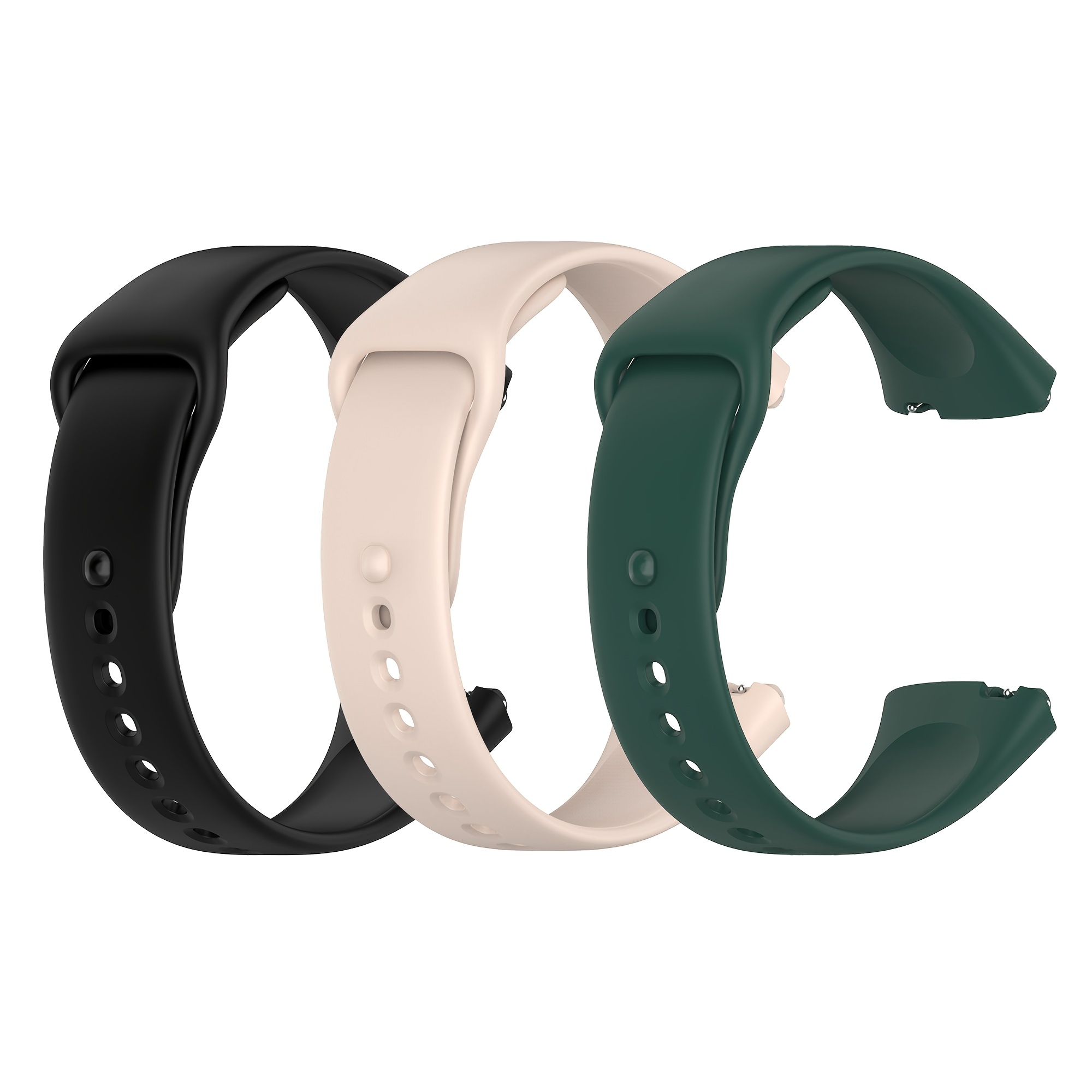 TEMU Set da 3 pezzi per cinturino Redmi Watch 3 Edition, accessori per smartwatch, cinturino per fitness tracker, cinturino in stile moderno,