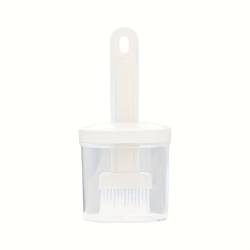TEMU 1pc, Oil Brush, Baking Brush With , Bbq Brush With Oil Dispenser, Household Oil Brush For Baking And Cooking, Creative Oil Brush With , Basting