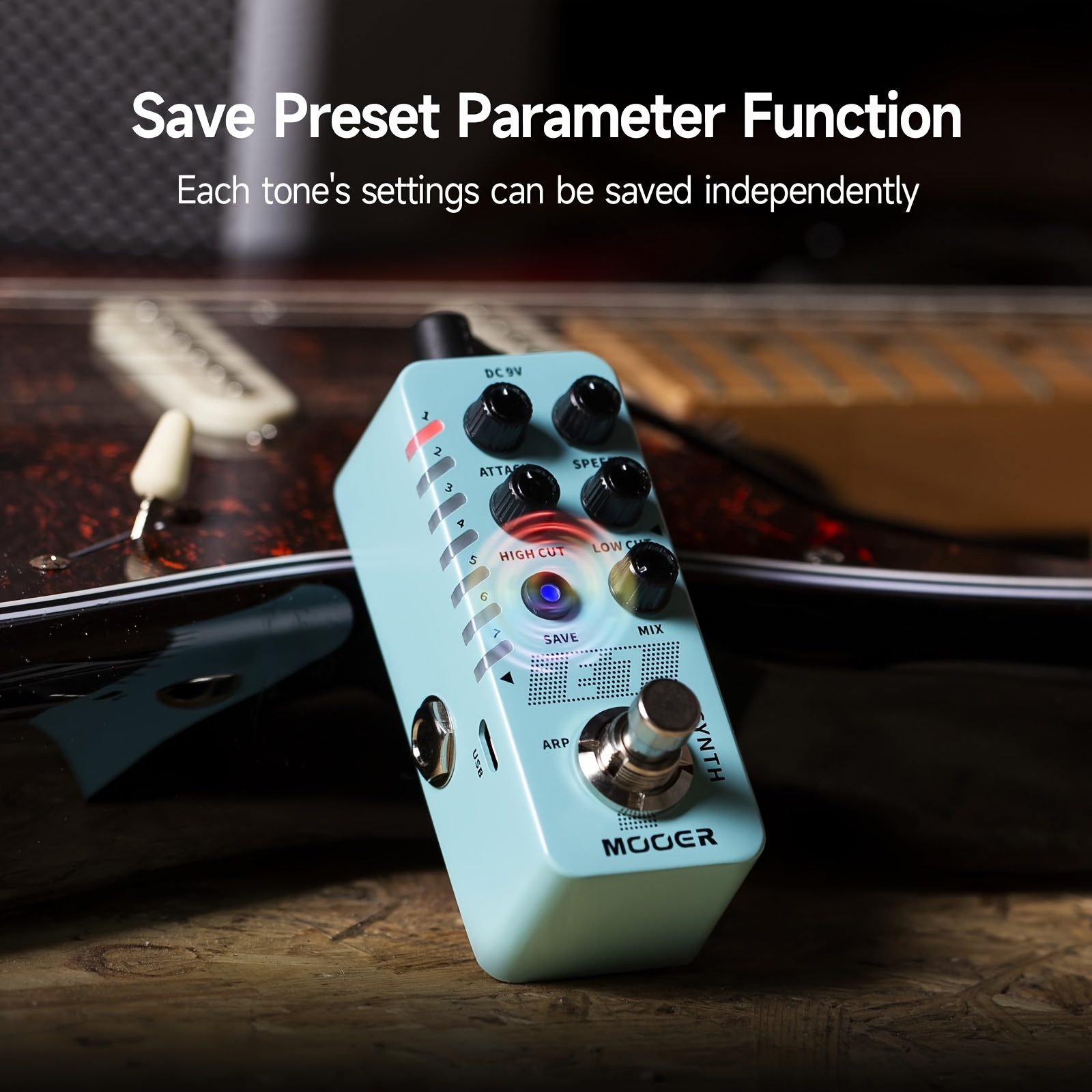 e7 guitar synth pedal digital guitar - Temu
