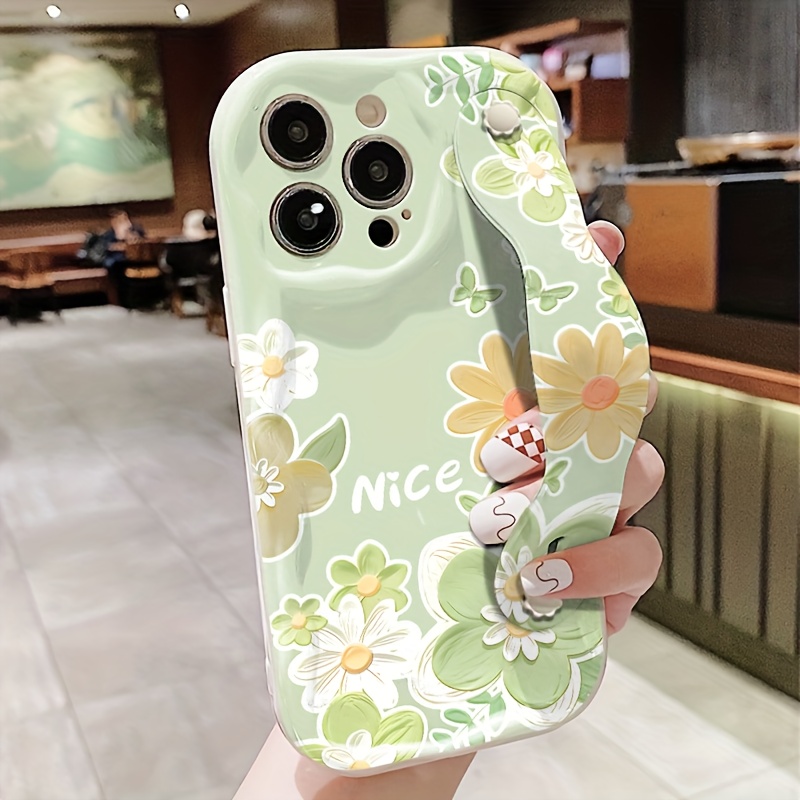 TEMU Phone Case - Oil Painting Flower Phone Case, Suitable For Iphone16promax/15/14/13/12/11 Galaxy