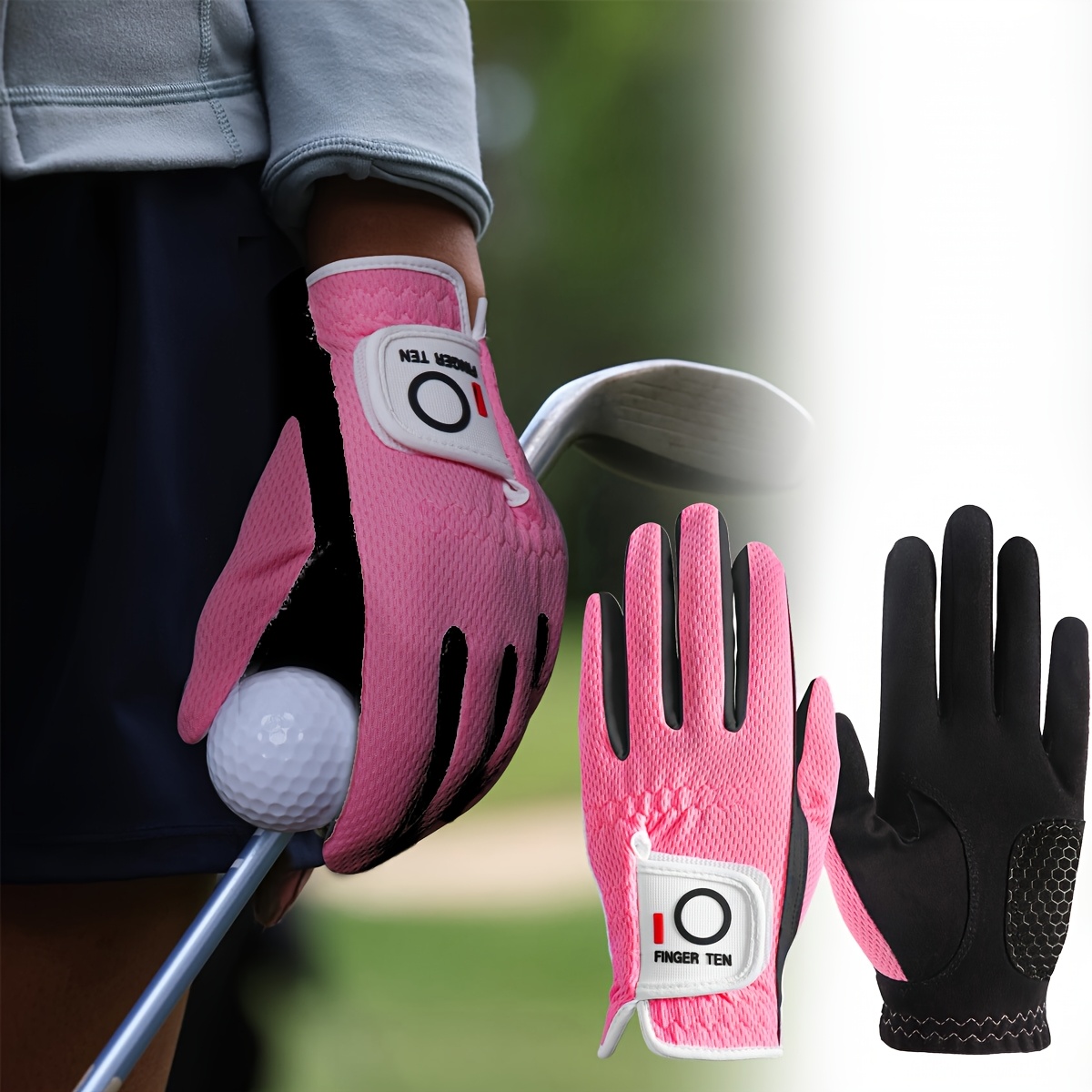 winter gloves Wrist Left Golf Gloves for Women
