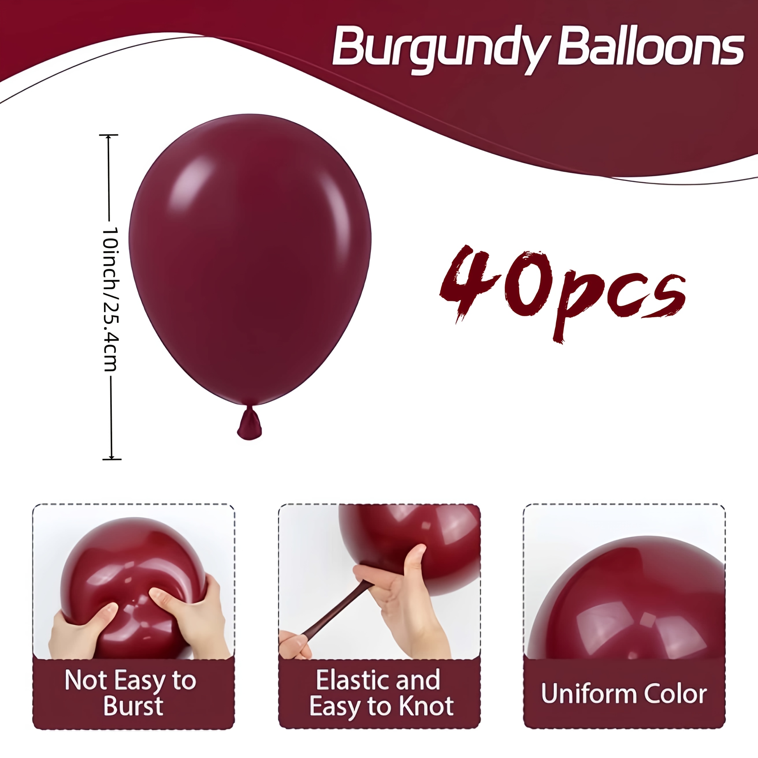 TEMU 40 globos de látex cristal , globos de látex castaña para fiestas, adecuados para ceremonias de de 2026, , Día de San Valentín, aniversarios,