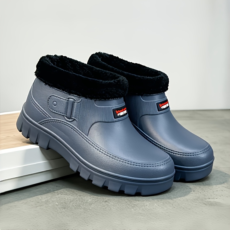 Men's Wide-toe Snow Boots for Comfort