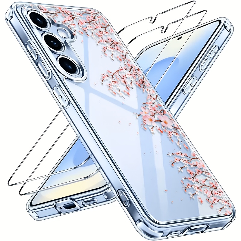 TEMU Exquisite -one Set And Delicate Premium Pattern (1pc Premium Case And 2pcs Films) Suitable For S26 S26plus S26ultra S21 S22 S23 S24 S25 Full