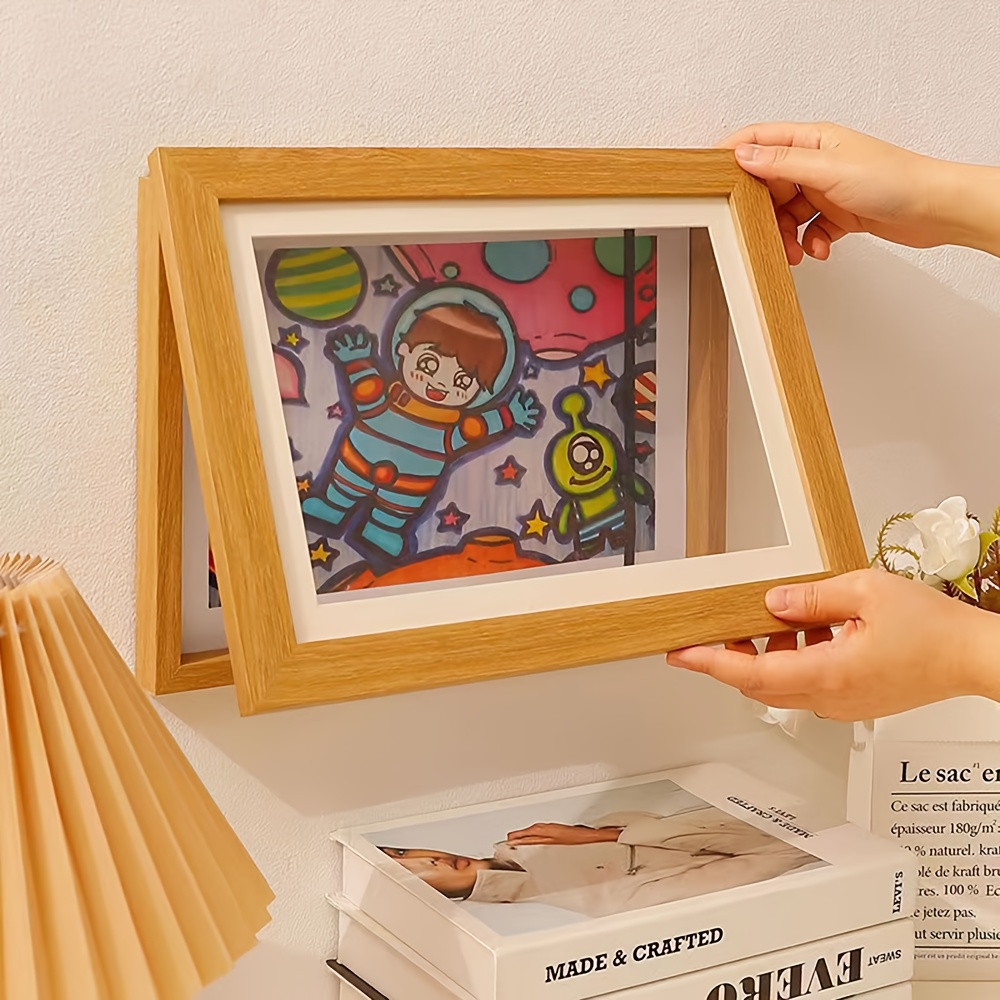 Image of 1pc Wall Storage Display Picture Frame Creative Magnetic High-grade Display Frame