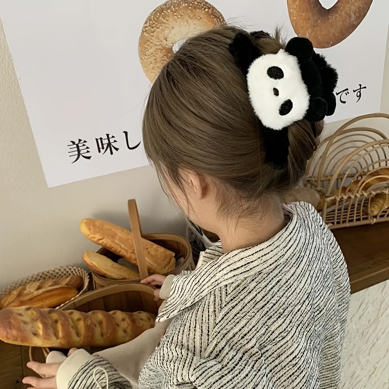 8個の可愛いパンダヘアアクセサリー フ ヘッドバンド スランチ
