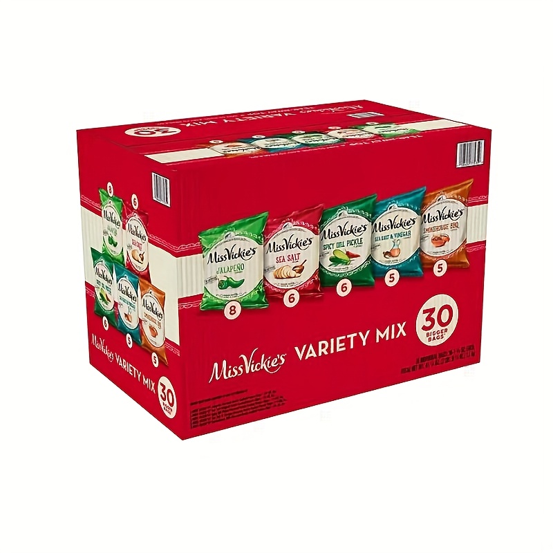 TEMU Miss Vickie's Variety Pack Potato Chips, 30 Pk. 41.25oz