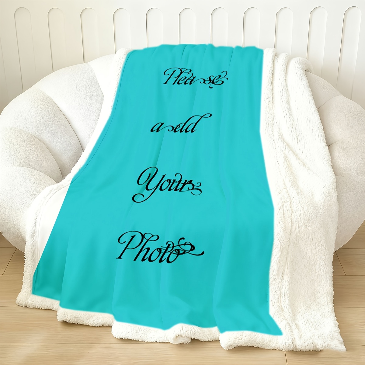 Custom Thickened Double-Layer Blanket, Unique Gift