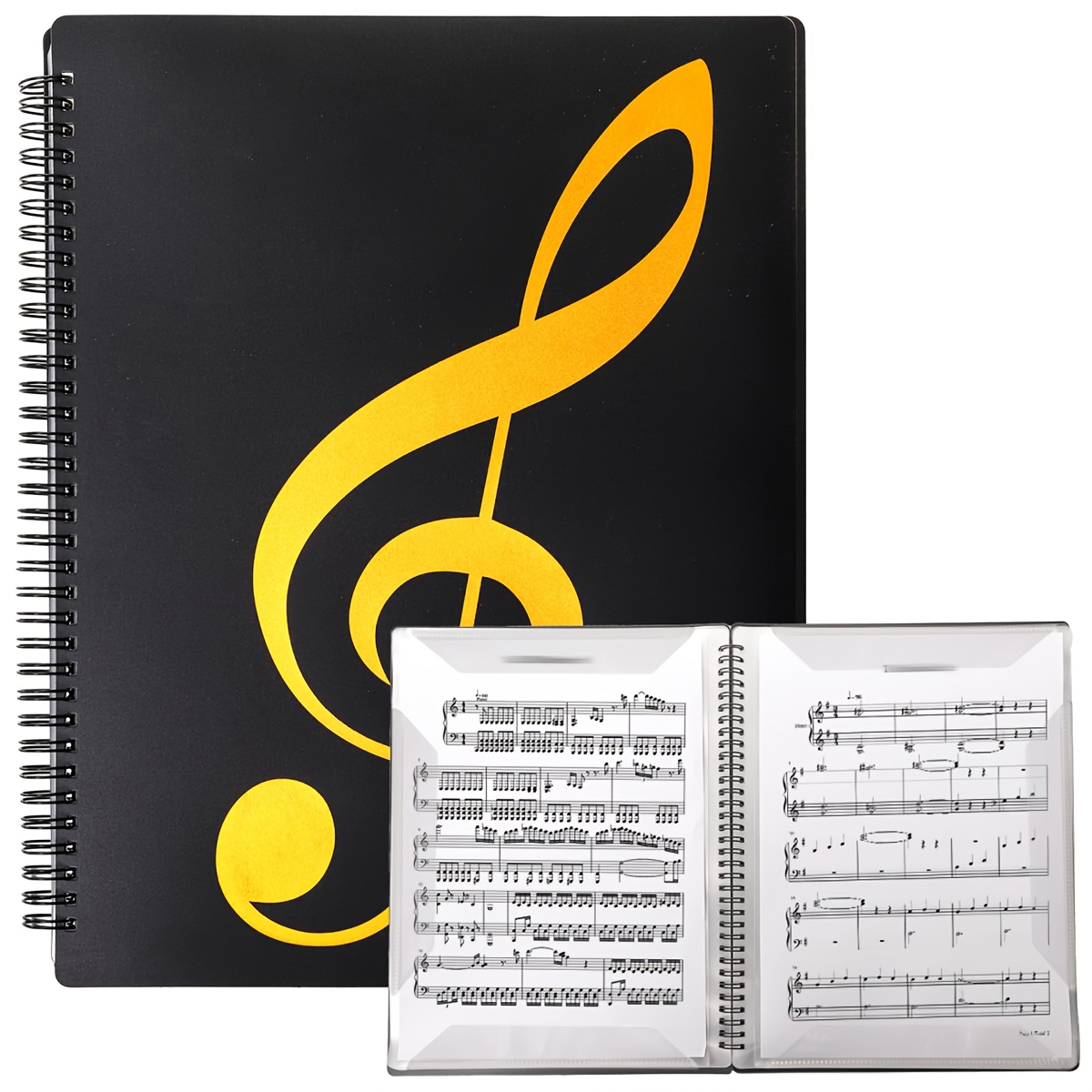 1   score folder a storage folder for sheet music with 40 pocket pages for protection 0