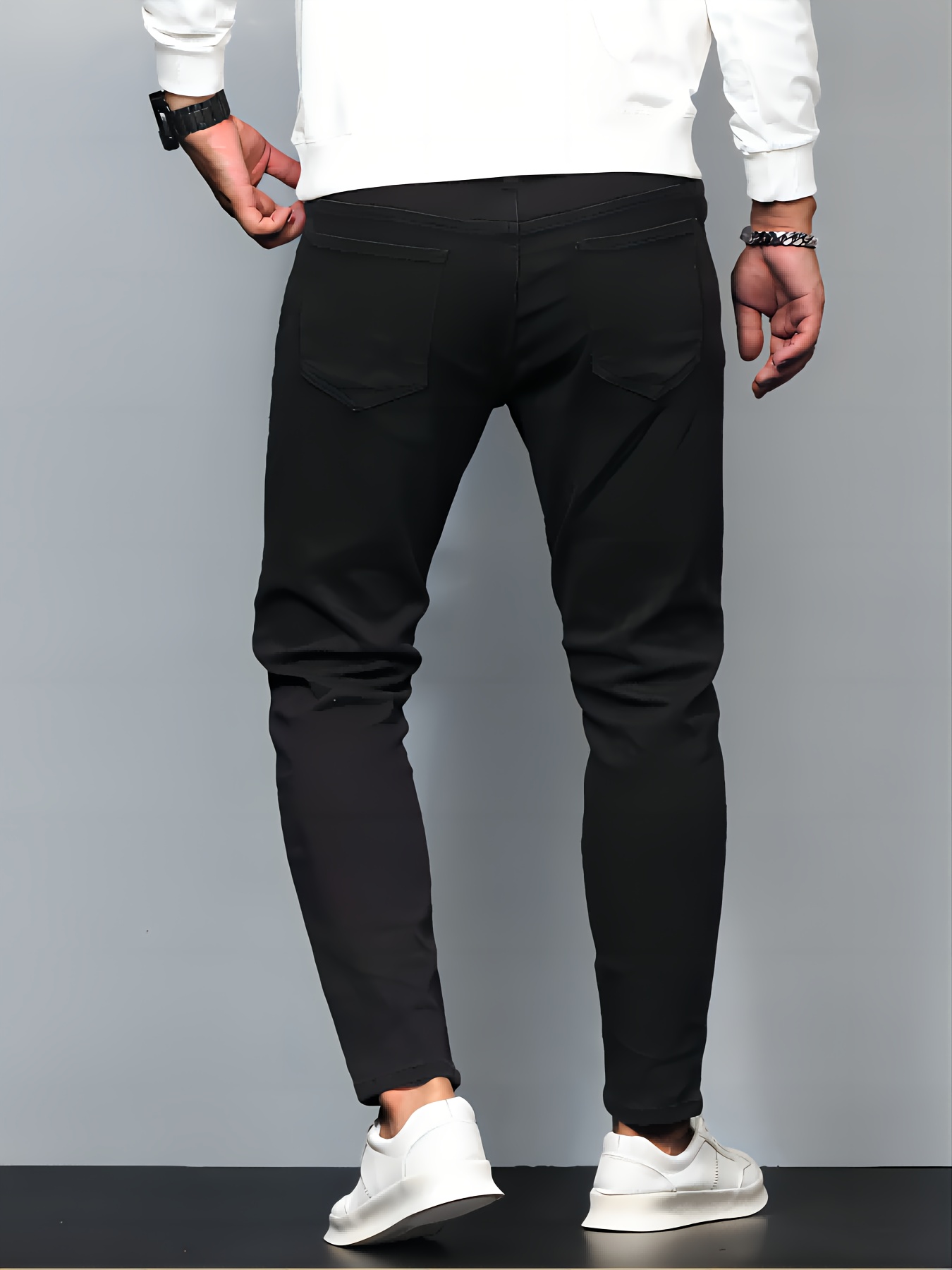 Men'S Casual Stretch Trousers